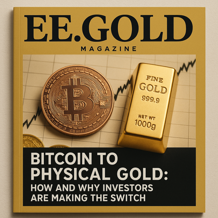 Bitcoin to Physical Gold: How and Why Investors Are Making the Switch